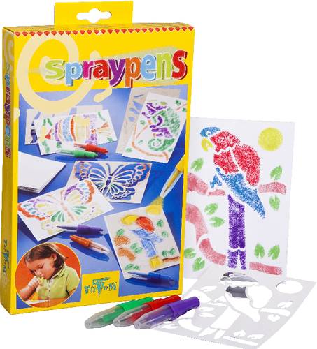 Vedes Totum Spraypens - Pustestiftbilder zum Basteln 20665