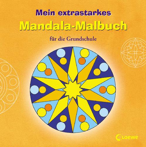 Loewe Verlag Mein extrastarkes Mandala-Malbuch Grundschule orange 6782 1 St.