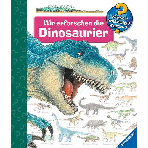Ravensburger Wieso? Weshalb? Warum? 55: Wir erforschen die Dinosaurier 32856 1St.