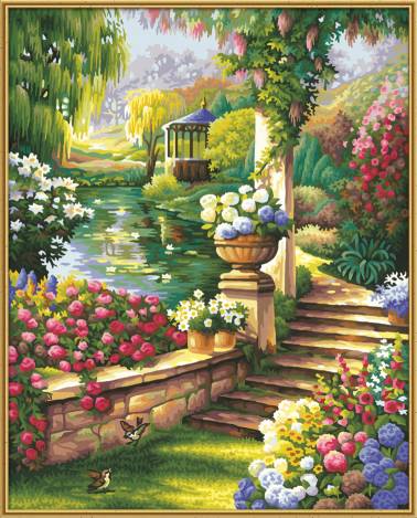 Schipper Malen nach Zahlen - Gartenparadies