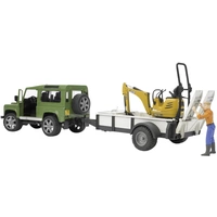 Bruder PKW Modell Land Rover Defender Fertigmodell PKW Modell Bruder PKW Modell Land Rover Defender Fertigmodell PKW Modell