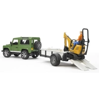 Bruder PKW Modell Land Rover Defender Fertigmodell PKW Modell Bruder PKW Modell Land Rover Defender Fertigmodell PKW Modell