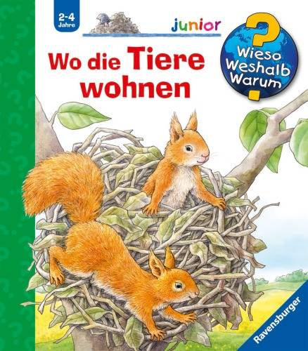 Ravensburger Wieso? Weshalb? Warum? junior 46: Wo die Tiere wohnen 32874 1 St.