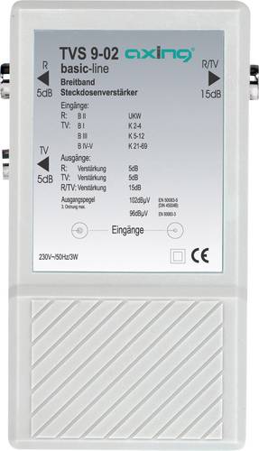 TVS 9 Mehrbereichsverstärker TV, UKW 10 dB