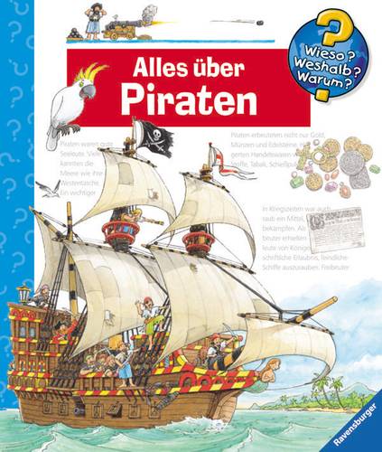 Ravensburger Wieso? Weshalb? Warum? 40: Alles über Piraten 32772 1 St.