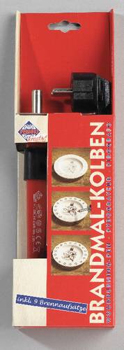 Holzbrennkolben mit 9 Aufsätzen Holzbrennkolben