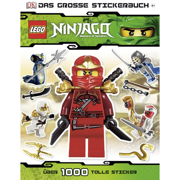 LGO NIN Lego Ninjago D.große Stickerbu