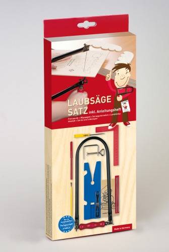 Vedes PEBARO Laubsägegarnitur im Karton Laubsägegarnitur