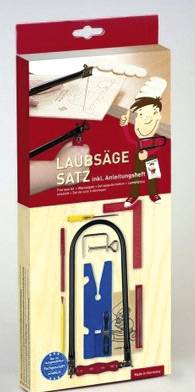 Vedes PEBARO Laubsägegarnitur im Karton Laubsägegarnitur
