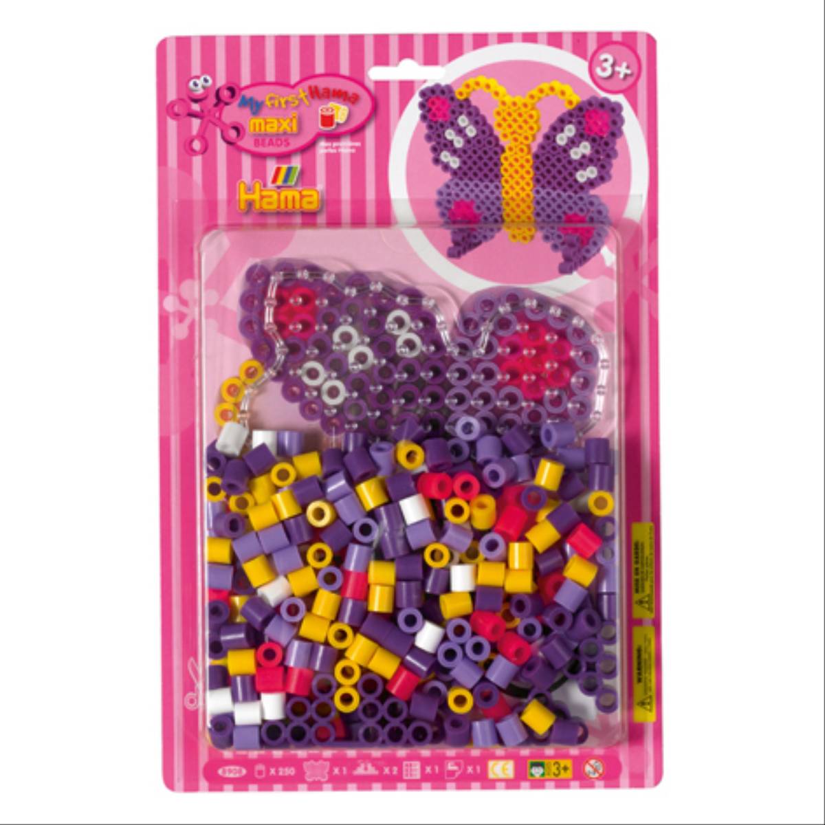 Vedes HAMA Bügelperlen Maxi - Blisterset Schmetterling 8908