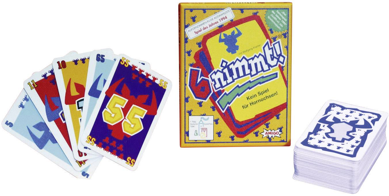 Amigo 6 nimmt! Kartenspiel 4910 Anzahl Spieler (max.): 10