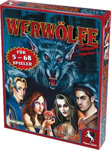 Pegasus Spiele Werwölfe 17800G Anzahl Spieler (max.): 68