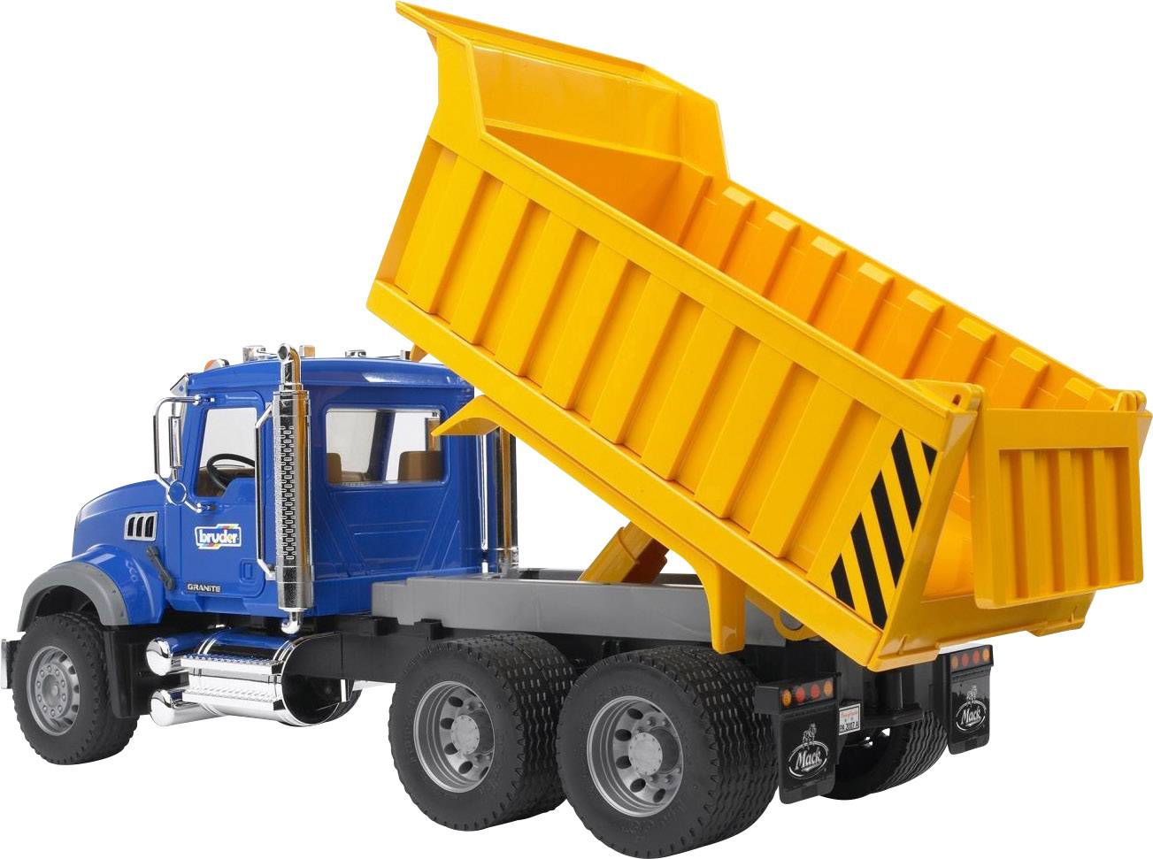 Bruder Mack Granite LKW mit Kippmulde Fertigmodell Nutzfahrzeug Modell