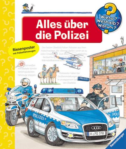 Ravensburger Wieso? Weshalb? Warum? 22: Alles über die Polizei 32796 1 St.