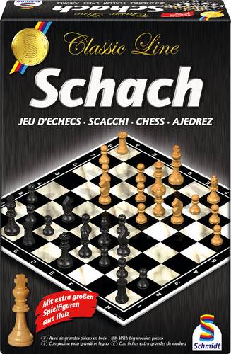 Schmidt Spiele Classic Line Schach 49082 Schachset (L x B) 275 mm x 190 mm