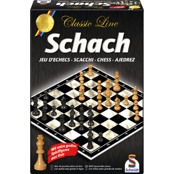 Schmidt Spiele Classic Line Schach 49082 Schachset (L x B) 275mm x 190mm