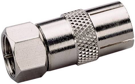 SpeaKa Professional SAT, Antennen Anschlusskabel [1x F-Stecker, Antennenstecker 75Ω - 1x Antennenbuchse 75 Ω, F-Stecker] 1.50m 90