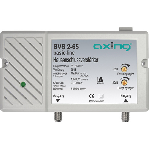 Axing BVS 2-65 Kabel-TV Verstärker 25 dB