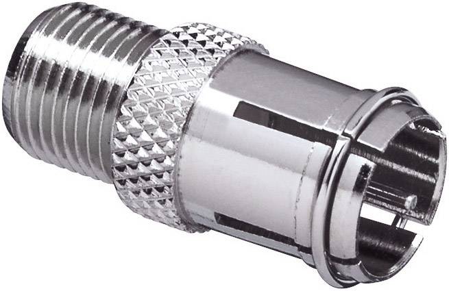 TRU COMPONENTS TC-2520002 F-Quick-F-Adapter-Set Anschlüsse: F-Quick-Stecker, F-Buchse 100 St.