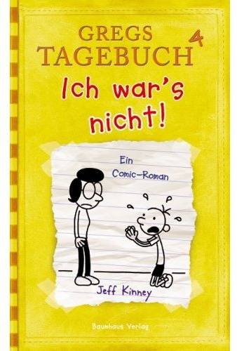 Gregs Tagebuch Band 4 - Ich war 's nicht! 3635 1 St.