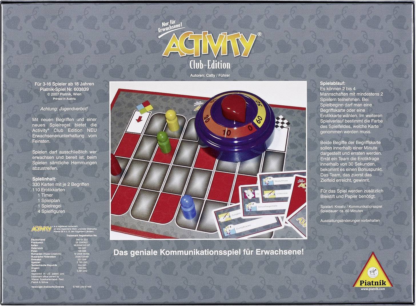 Piatnik 6038 Activity Club Edition