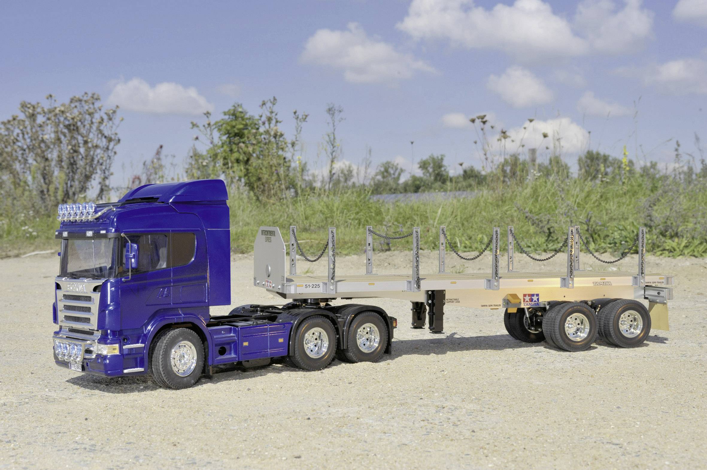 Tamiya 56306 1:14 Flachbett-Auflieger