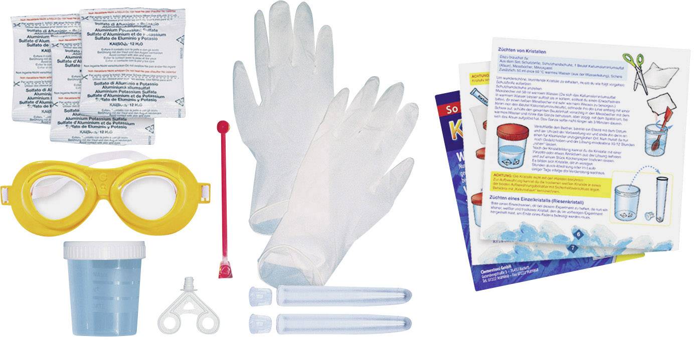 Clementoni 69936 Galileo - Kristalle Mini Set Kristalle Experimentierkasten ab 12 Jahre