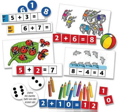 Noris Spiele Noris Lernspiel Spaß am Rechnen 606076341