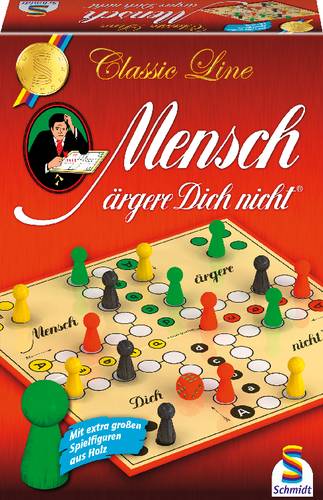 Schmidt Spiele 49085 Classic Line Mensch ärgere Dich nicht