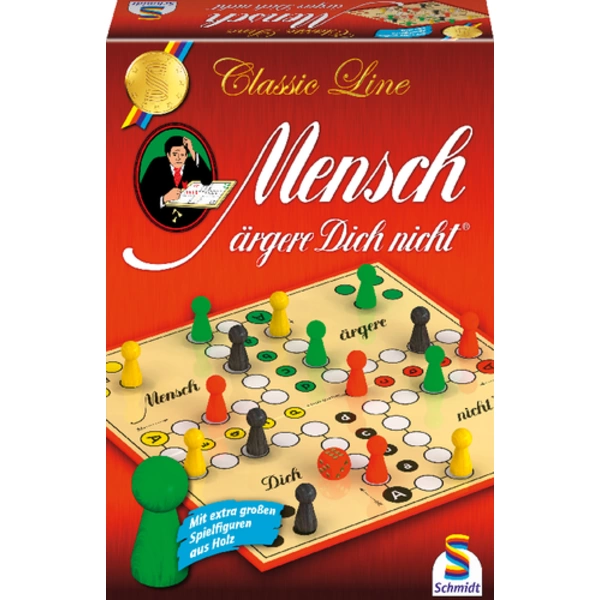 Schmidt Spiele 49085 Classic Line Mensch ärgere Dich nicht Schmidt Spiele 49085 Classic Line Mensch ärgere Dich nicht