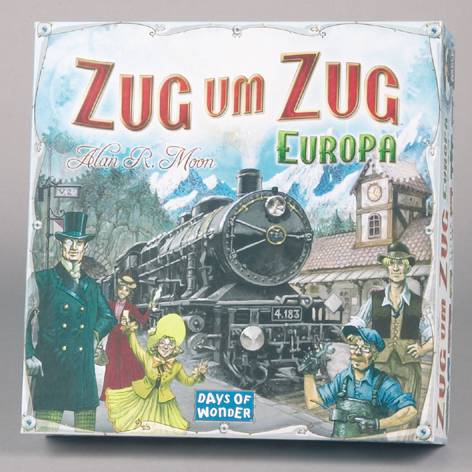 Asmodee 200098 Zug um Zug Europa