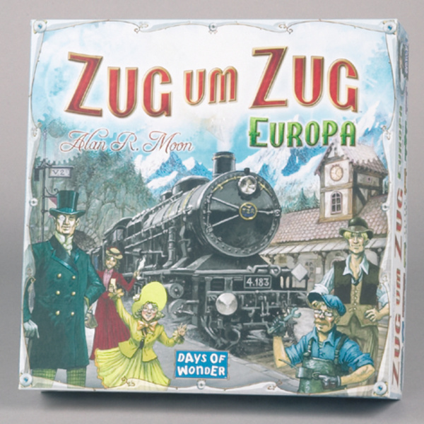Asmodee Unterhaltungsspiel Zug um Zug - Europa Zug um Zug Europa 200098