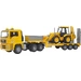 Bruder MAN TGA Tieflader mit JCB 4CX Baggerlader Bruder MAN TGA Tieflader mit JCB 4CX Baggerlader
