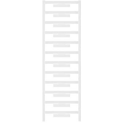 Eine weiße, vertikale Leiter mit mehreren Stufen, gleichmäßig verteilt, vor einem neutralen Hintergrund.