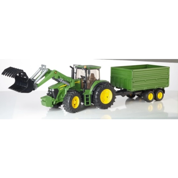 Bruder John Deere 7930 m. Frontlader u Anhänger Bruder John Deere 7930 m. Frontlader u Anhänger