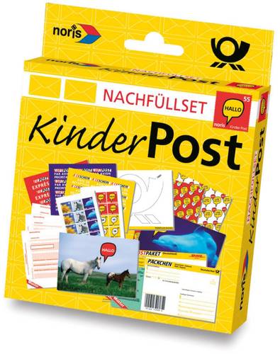 Noris Spiele Kinderpost - Nachfüllpackung 606521006
