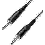 Paccs HIC23BK090SD Instrumenten Kabel [1x Klinkenstecker 6.35mm - 1x Klinkenstecker 6.35 mm] 9.00m Schwarz