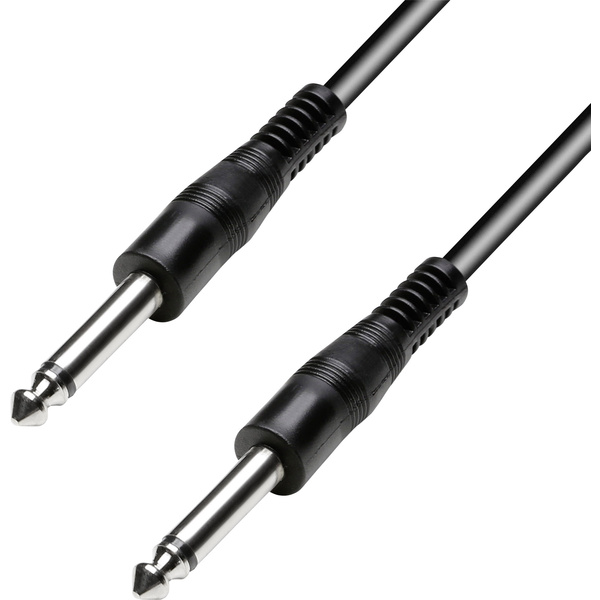Paccs HIC11BK030SD Instrumenten Kabel [1x Klinkenstecker 6.35 mm - 1x Klinkenstecker 6.35 mm] 3.00