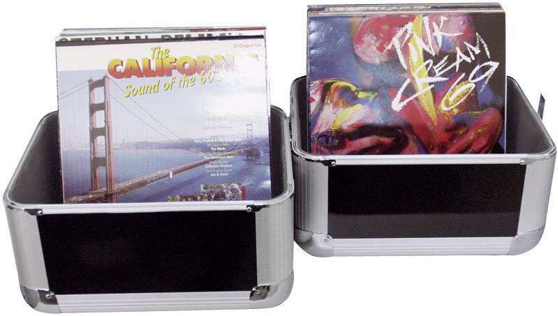 Eurolite Plattencase Aluminuim Case (L x B x H) 380 x 300 x 365mm