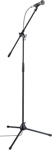 Megastar Mikrofon-Set Übertragungsart:Kabelgebunden inkl. Kabel, inkl. Klammer, inkl. Stativ