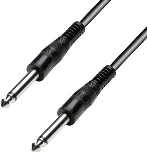 Paccs HIC52BK060SD Instrumenten Kabel [1x Klinkenstecker 6.35mm - 1x Klinkenstecker 6.35 mm] 6.00m S