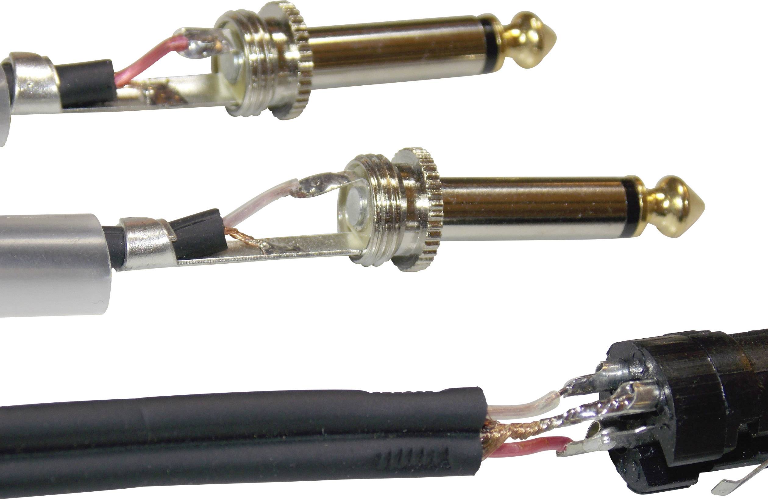 Paccs Audio Adapterkabel [2x Klinkenstecker 6.35 mm - 1x XLR-Buchse] 0. ...