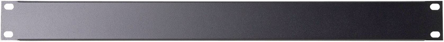 48,3 cm (19") U-Rackblende 1 HE Stahl