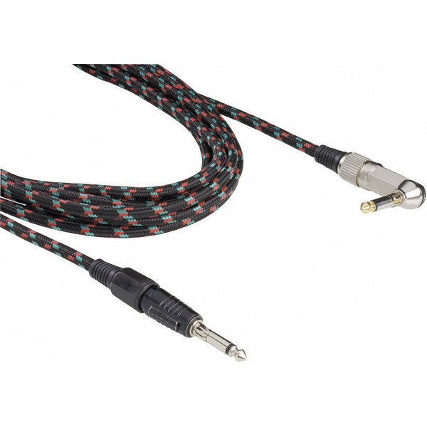 Câble pour instrument modèle rétro Câble jack multicolore Jack 6,3 mm/jack 6,3 mm