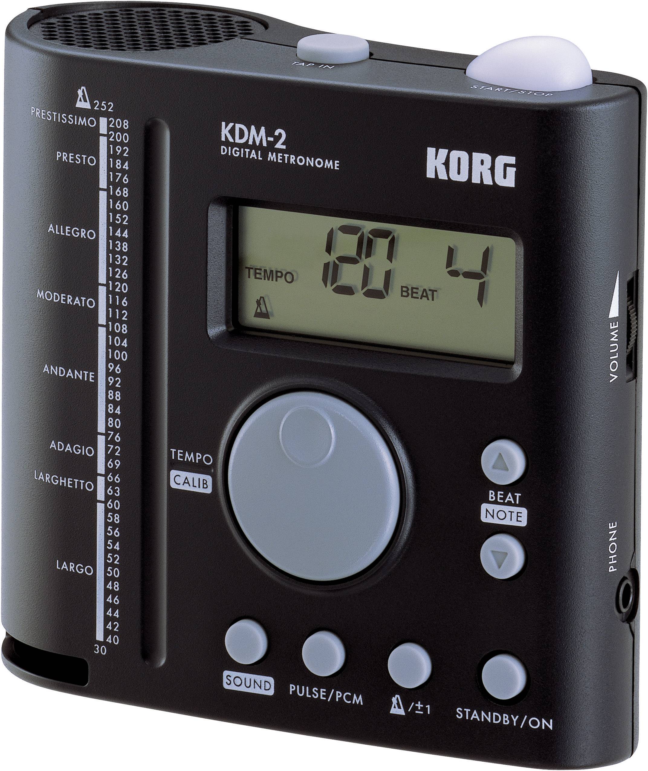 KORG KDM-2 Metronom Schwarz