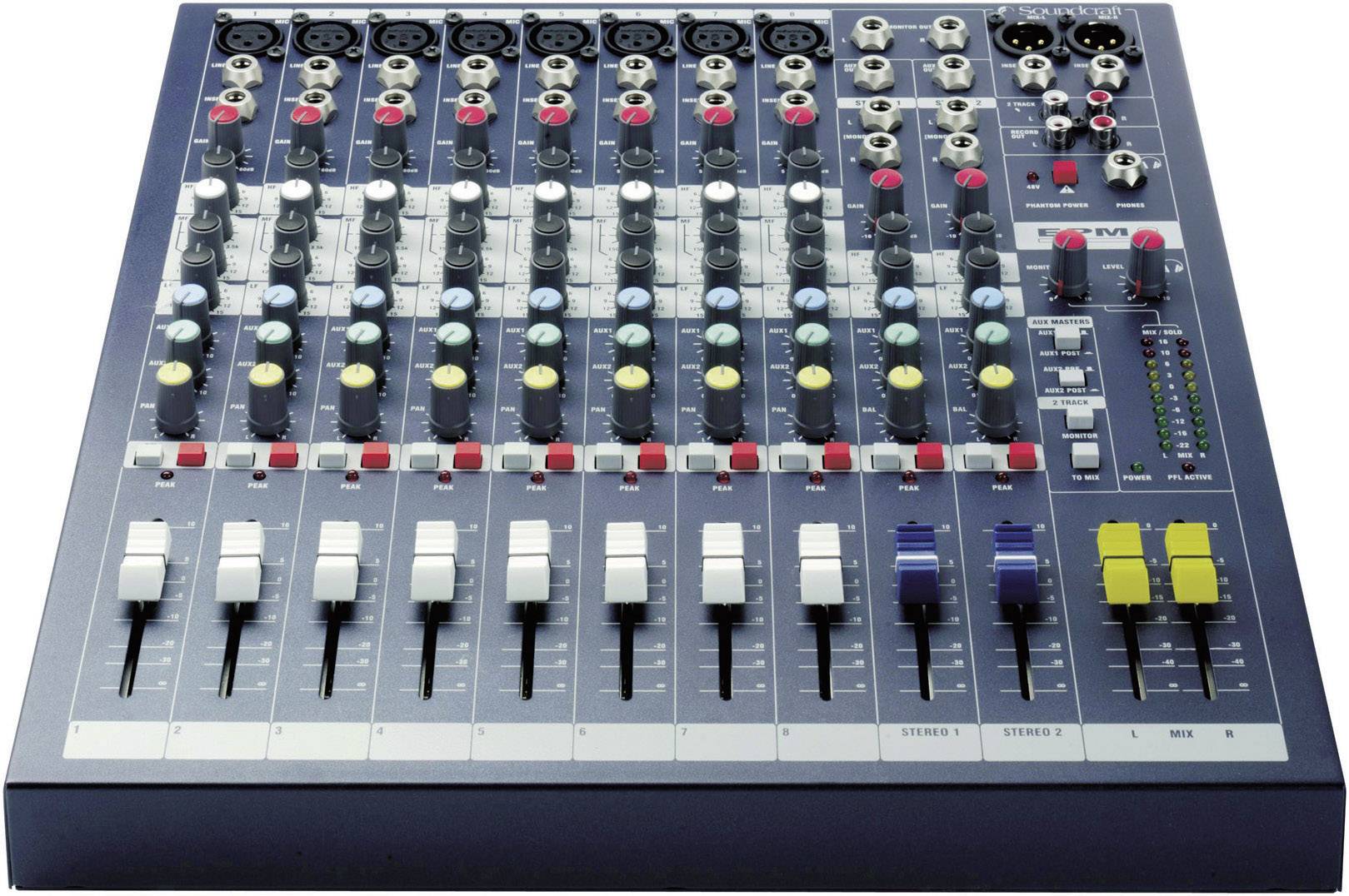 SoundCraft EPM8 Konsolen-Mischpult Anzahl Kanäle:8