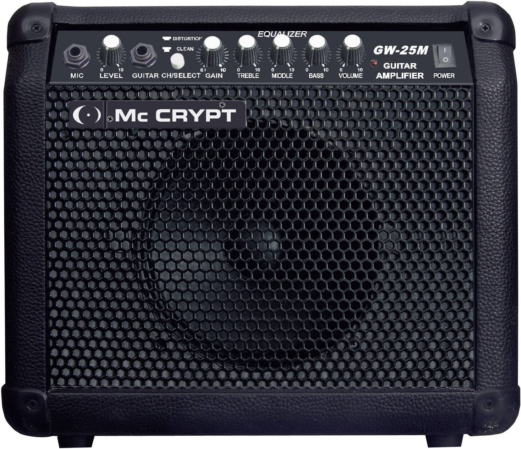 Mc Crypt GW25 M E-Gitarrenverstärker  Schwarz