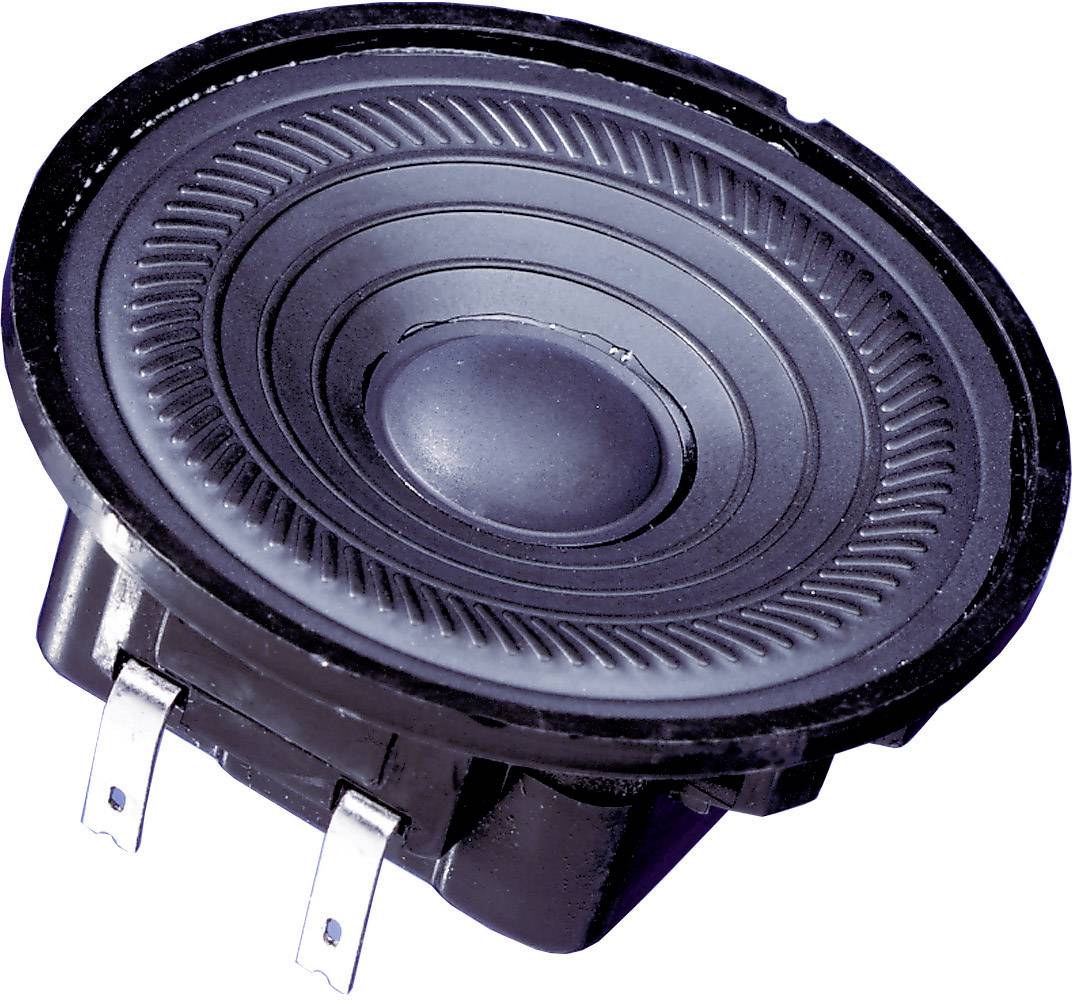 Visaton K 50 WP - 8 Ohm 2 Zoll 5cm Kleinlautsprecher 2W 8Ω Schwarz Kunststoff-Membran, Feuchtigkeitsbeständig, UV-beständig
