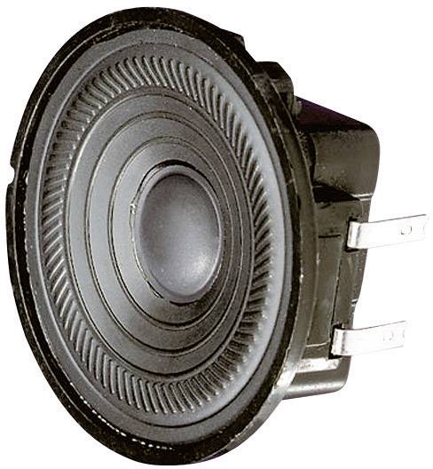 Visaton K 50 WP - 50 Ohm 2 Zoll 5cm Kleinlautsprecher 2W 50Ω Schwarz Kunststoff-Membran, Feuchtigkeitsbeständig, UV-beständig