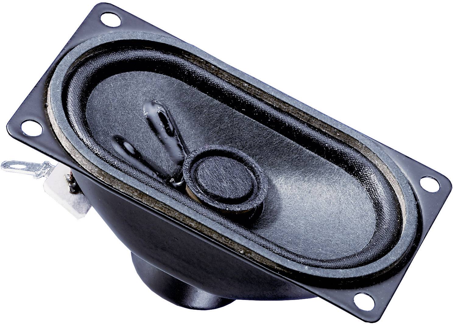Visaton SC 4.7 ND - 4 Ohm 2.8 Zoll 7cm Breitbänder 2W 4Ω Schwarz Oval, Magnetisch abgeschirmt